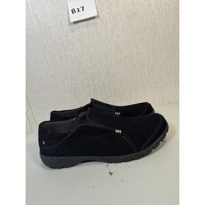 Dr. Scholls Women's Black Suede Leather Slip On Comfort Loafers Size  8 Shoes